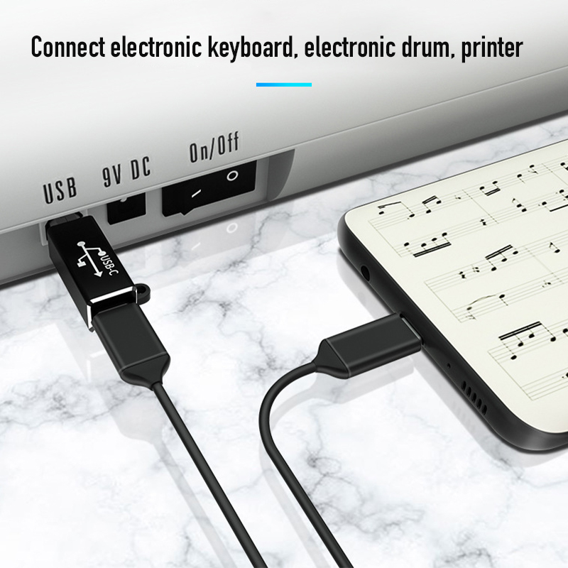 Type C USB Female to USB-B Mal - Midi Controller Pad 评论和价格