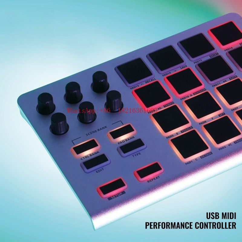 20.26NEW Portable Slim Aluminu - Midi Controller Pad 评论和价格