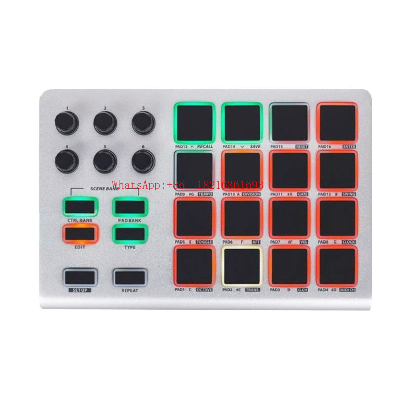 20.26NEW Portable Slim Aluminu - Midi Controller Pad 评论和价格
