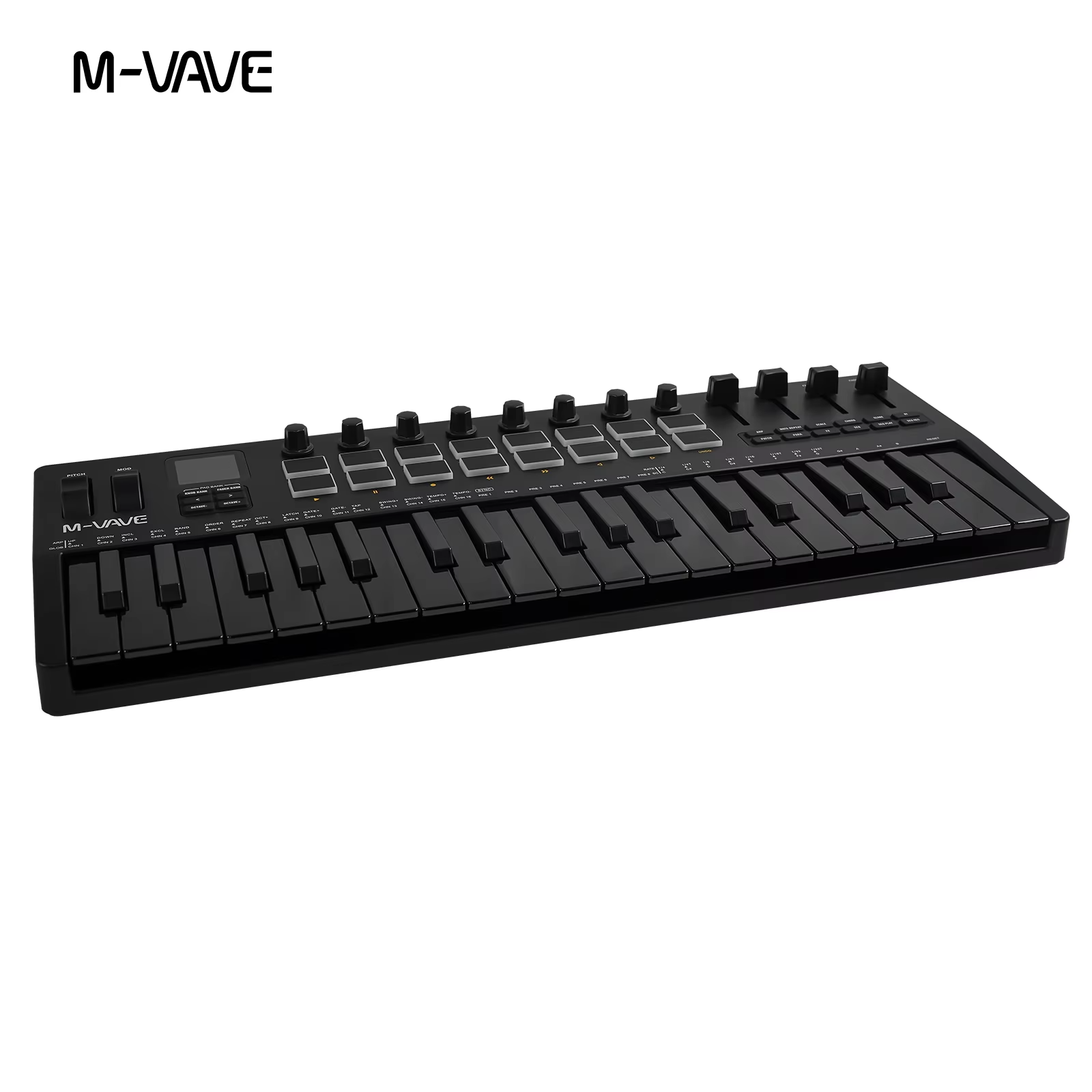 M-VAVE SMK-37 PRO 37-Key USB M - Midi Controller Pad 评论和价格