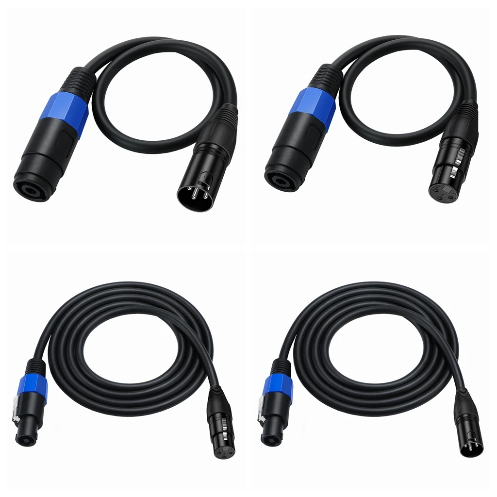 Speakon To XLR Cable Audio Jac - Audio Music Dj 评论和价格