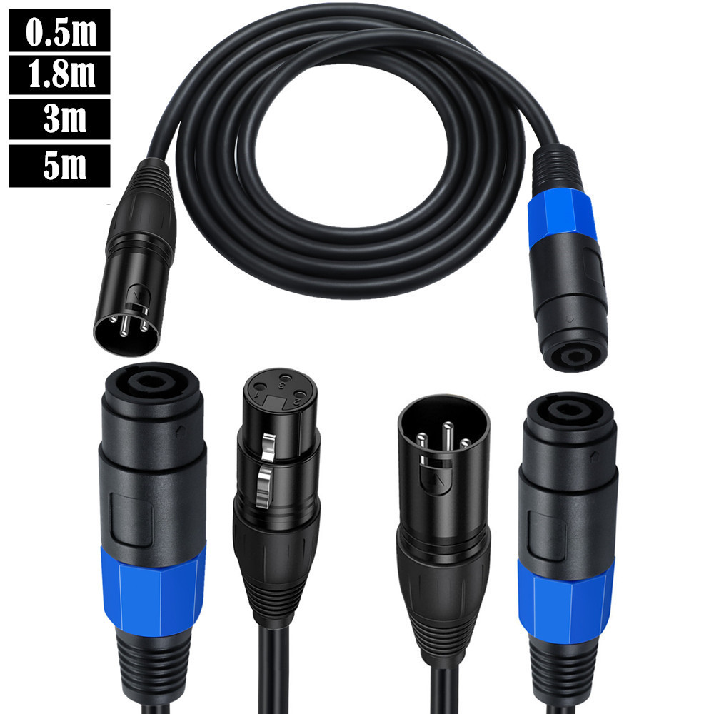 Speakon To XLR Cable Audio Jac - Audio Music Dj 评论和价格