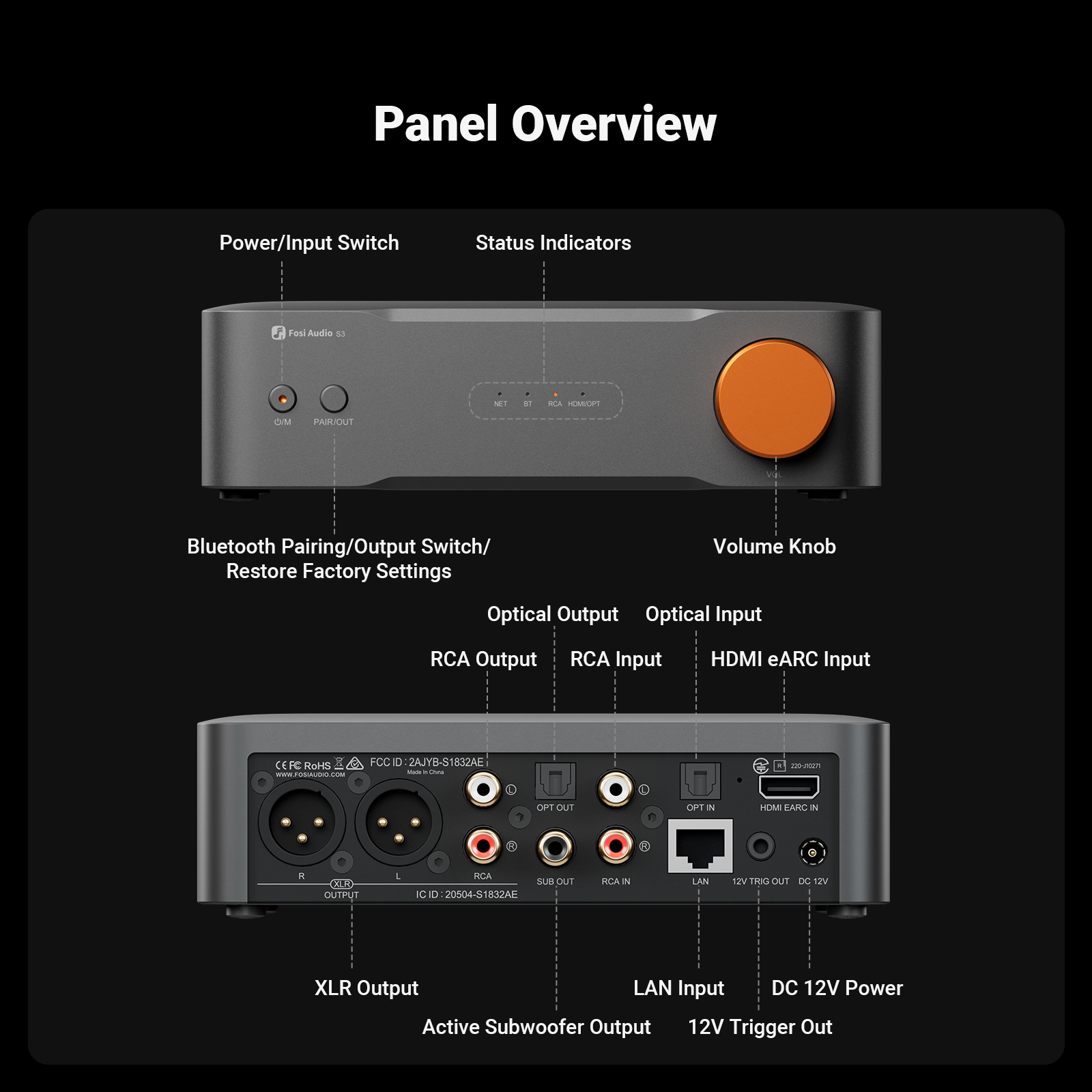 Fosi Audio Hi-Res Music Stream - Audio Without Music 评论和价格