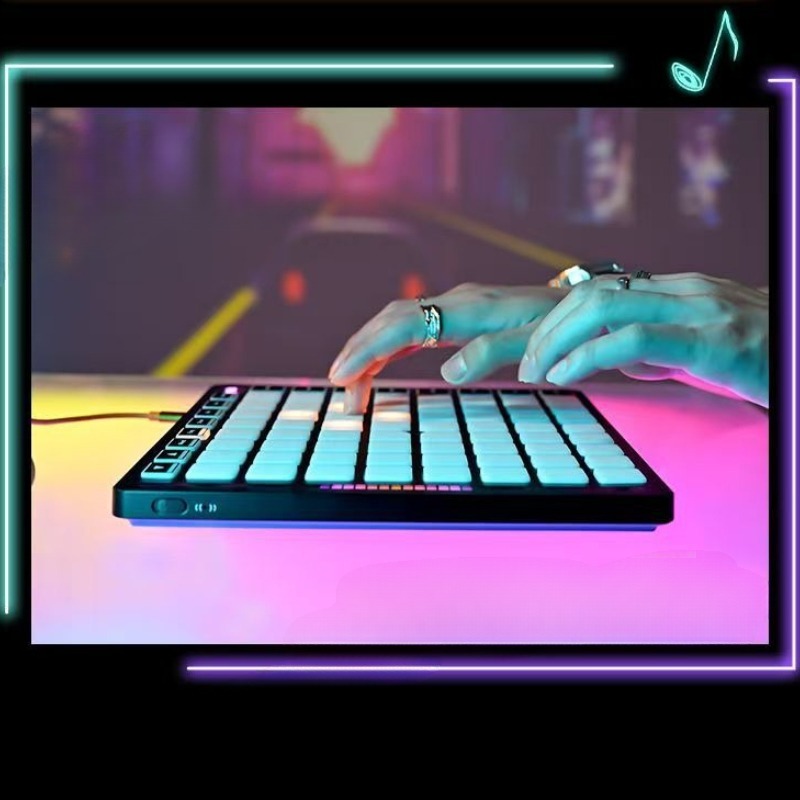 64-Key MIDI Percussion Pad Con - Midi Controller Pad 评论和价格
