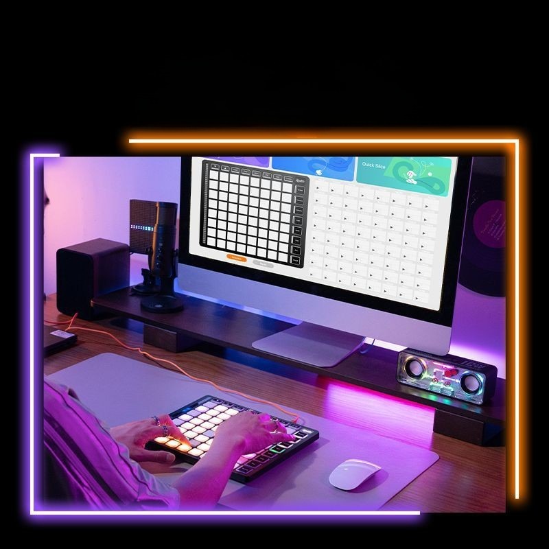 64-Key MIDI Percussion Pad Con - Midi Controller Pad 评论和价格