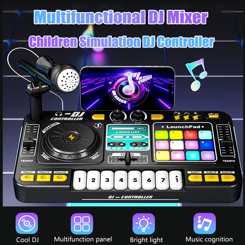 Multifunctional DJ Mixer Child - Audio Music Dj 评论和价格