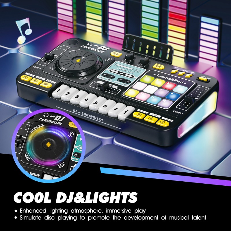 Multifunctional DJ Mixer Child - Audio Music Dj 评论和价格