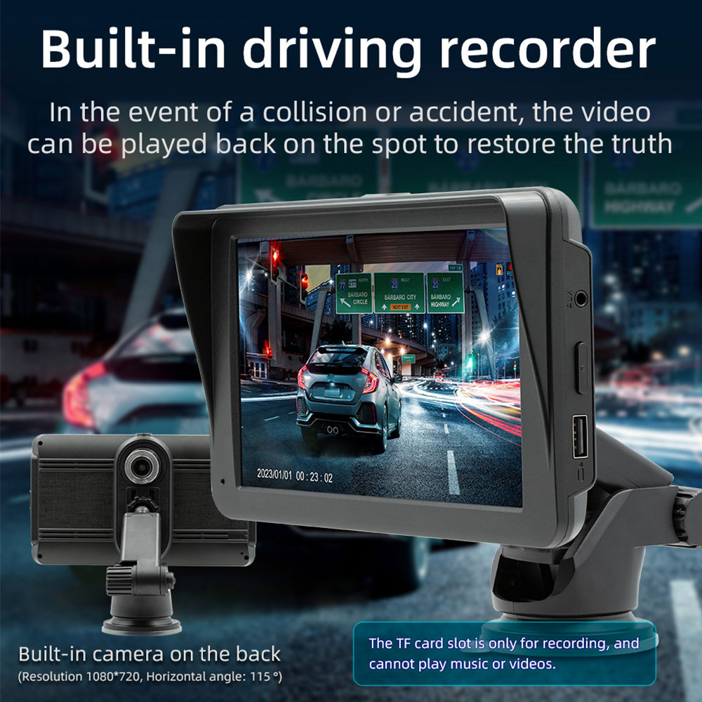 7inch Wireless CarPlay & Andro - Audio Music Image 评论和价格