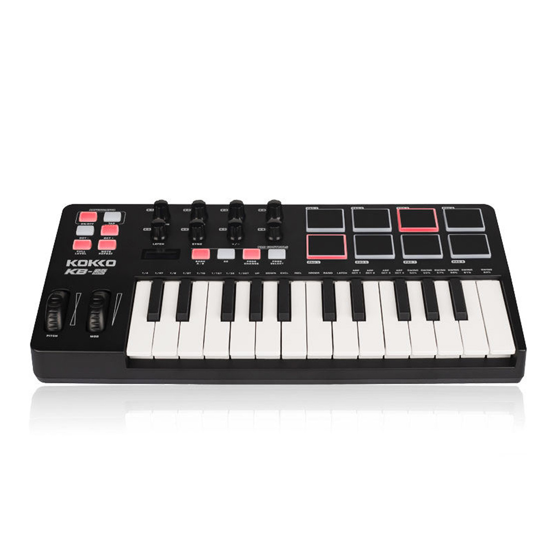 25-Key MIDI Controller Keyboar - Midi Controller Pad 评论和价格
