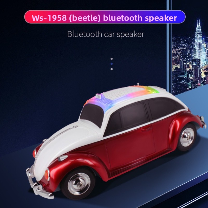 Beetle Car Model Bluetooth Spe - Audio Music Spotify 评论和价格