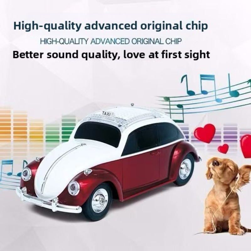Beetle Car Model Bluetooth Spe - Audio Music Spotify 评论和价格