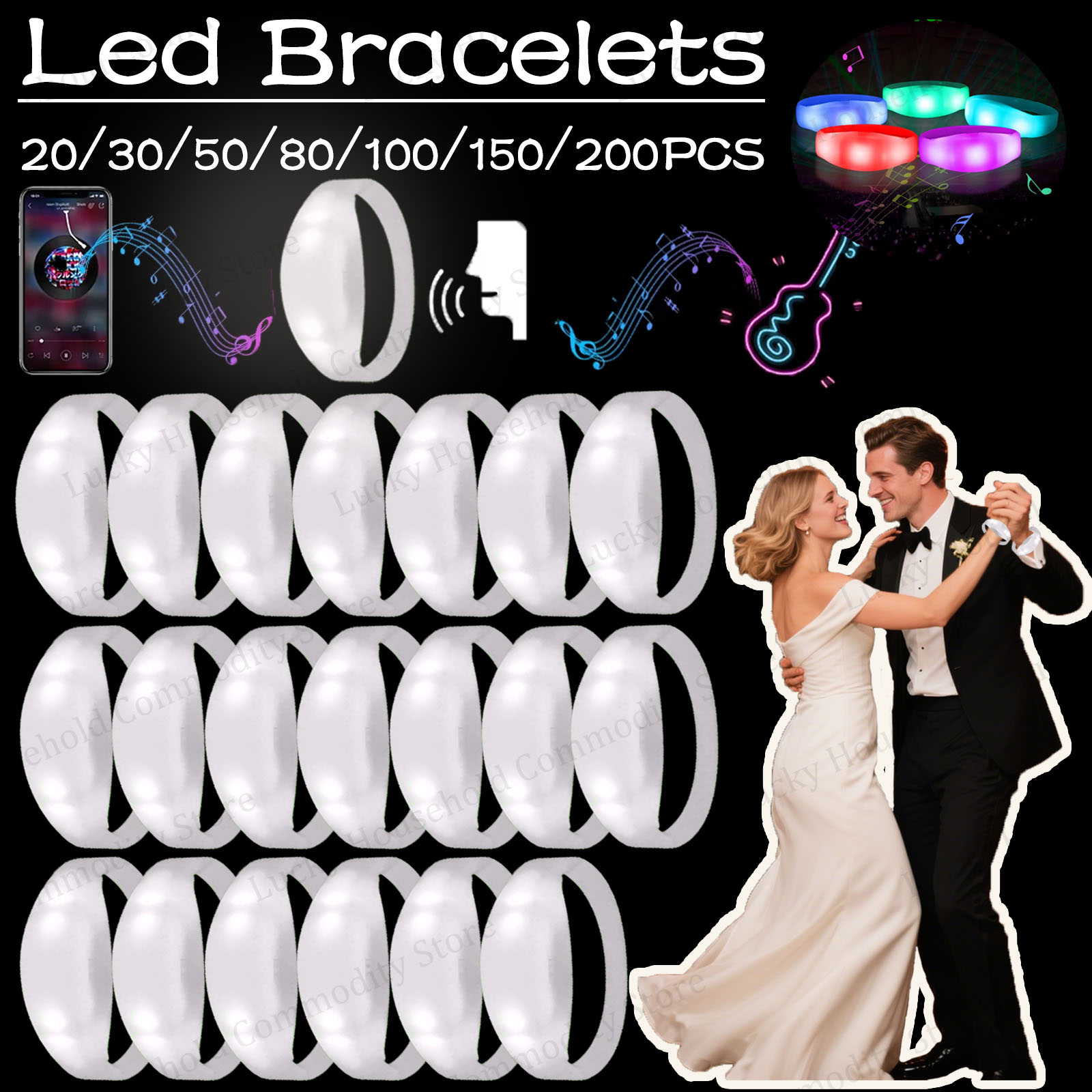 20-100PCS Music&Sound Activate - Audio Music Dj 评论和价格