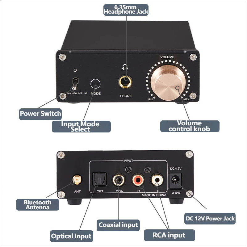 YJCO A938 DAC Hifi Headphone A - Headphone Amplifier Dac 评论和价格