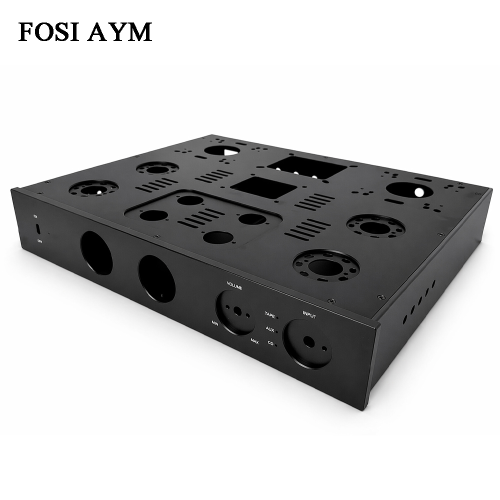 FOSI AYM 415x330x70mm Full Alu - Headphone Amplifier Dac 评论和价格