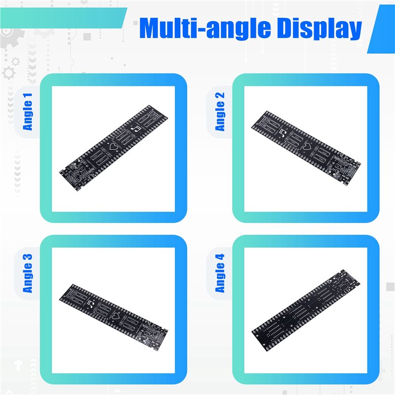 CJSD-30 Sections DIY LED Audio - Audio Without Music 评论和价格