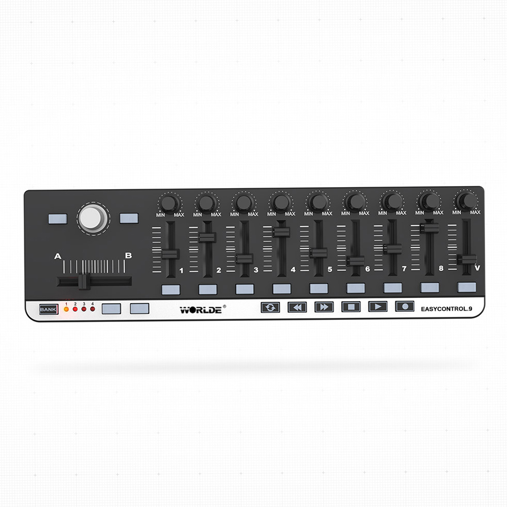 Worlde MIDI Controller EasyCon - Midi Controller Pad 评论和价格