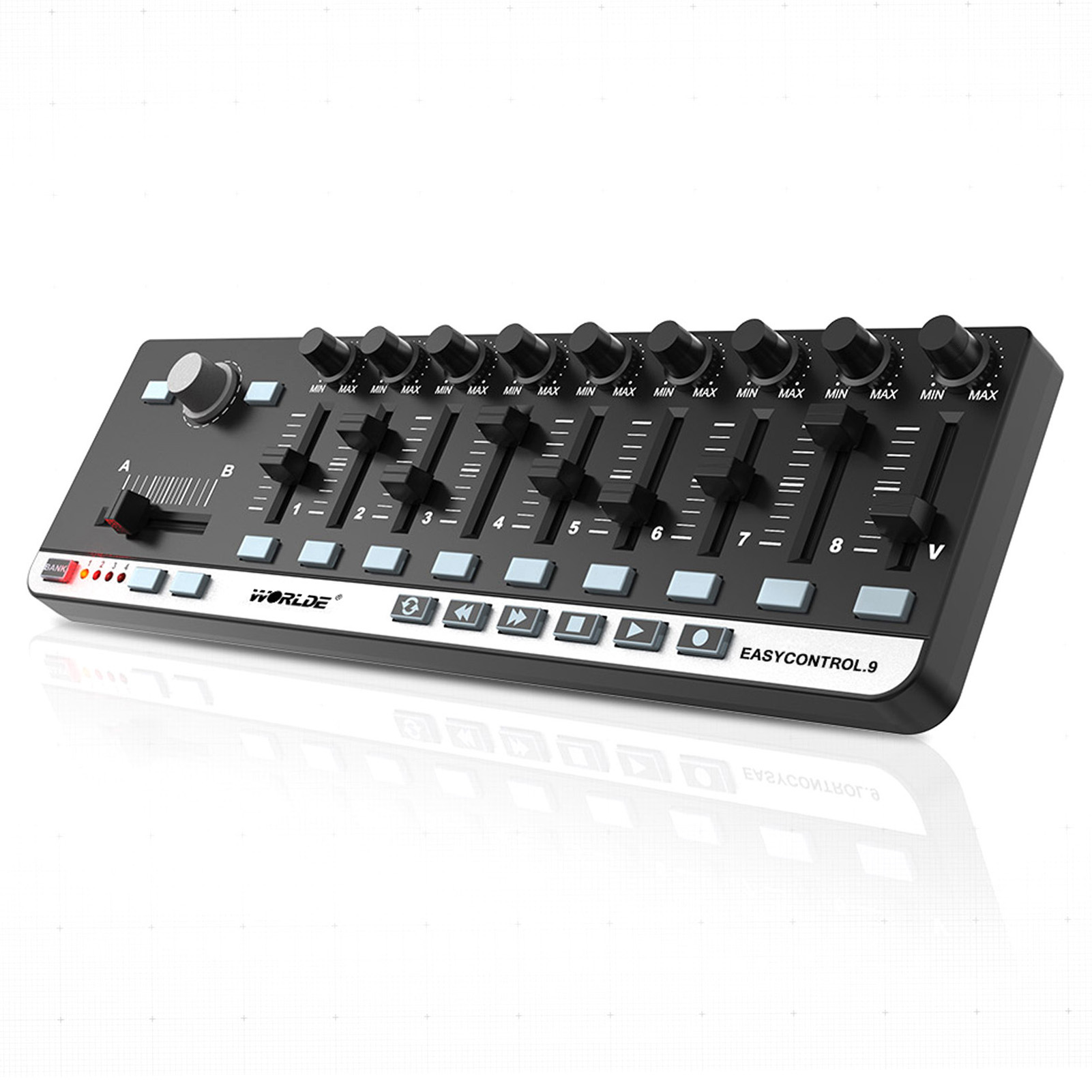 Worlde MIDI Controller EasyCon - Midi Controller Pad 评论和价格