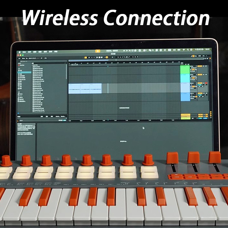37 Key MIDI Keyboard Portable  - Midi Controller Pad 评论和价格