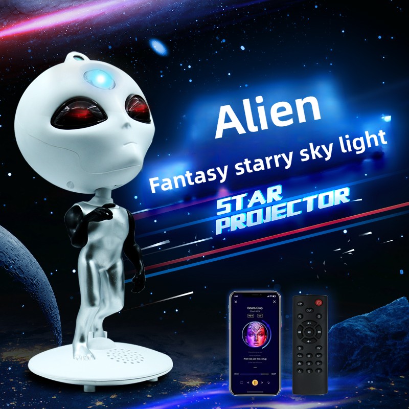 Alien Galaxy Star Projector wi - Audio Music Spotify 评论和价格